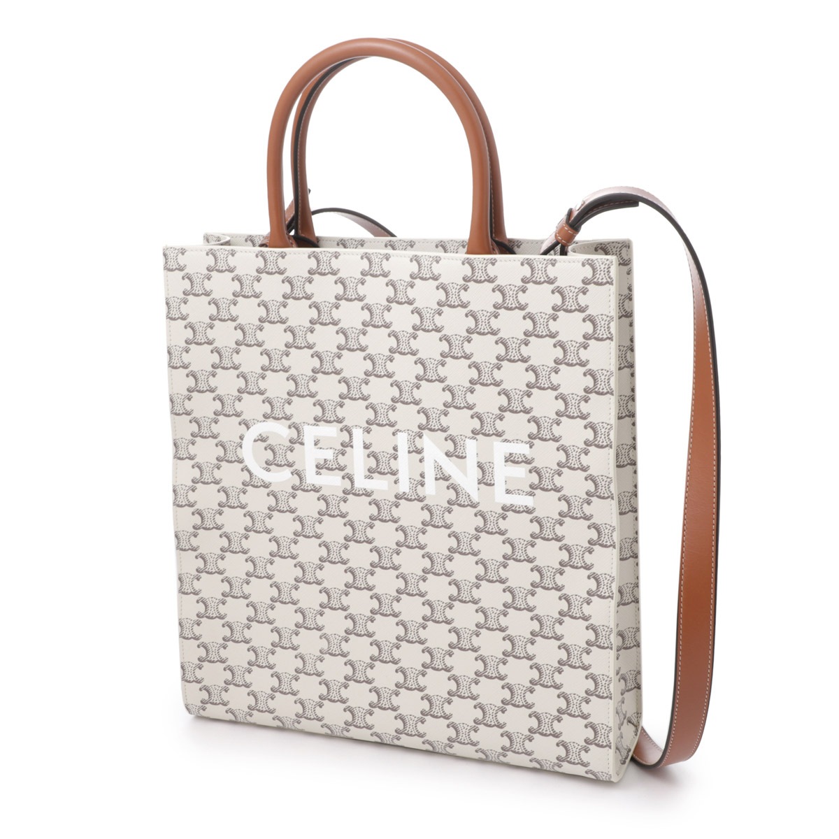 CELINE セリーヌ トートバッグ/ショルダーバッグ/MEDIUM VERTICAL CABAS メンズ