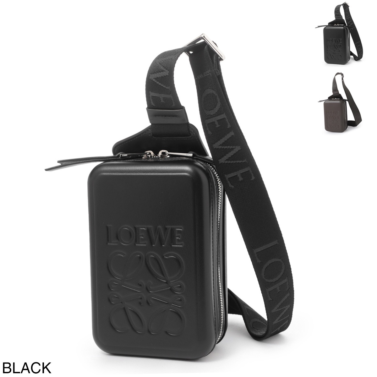 【アウトレット】LOEWE ロエベ クロスボディバッグ/モールデッドスリング/MOLDED SLING メンズ