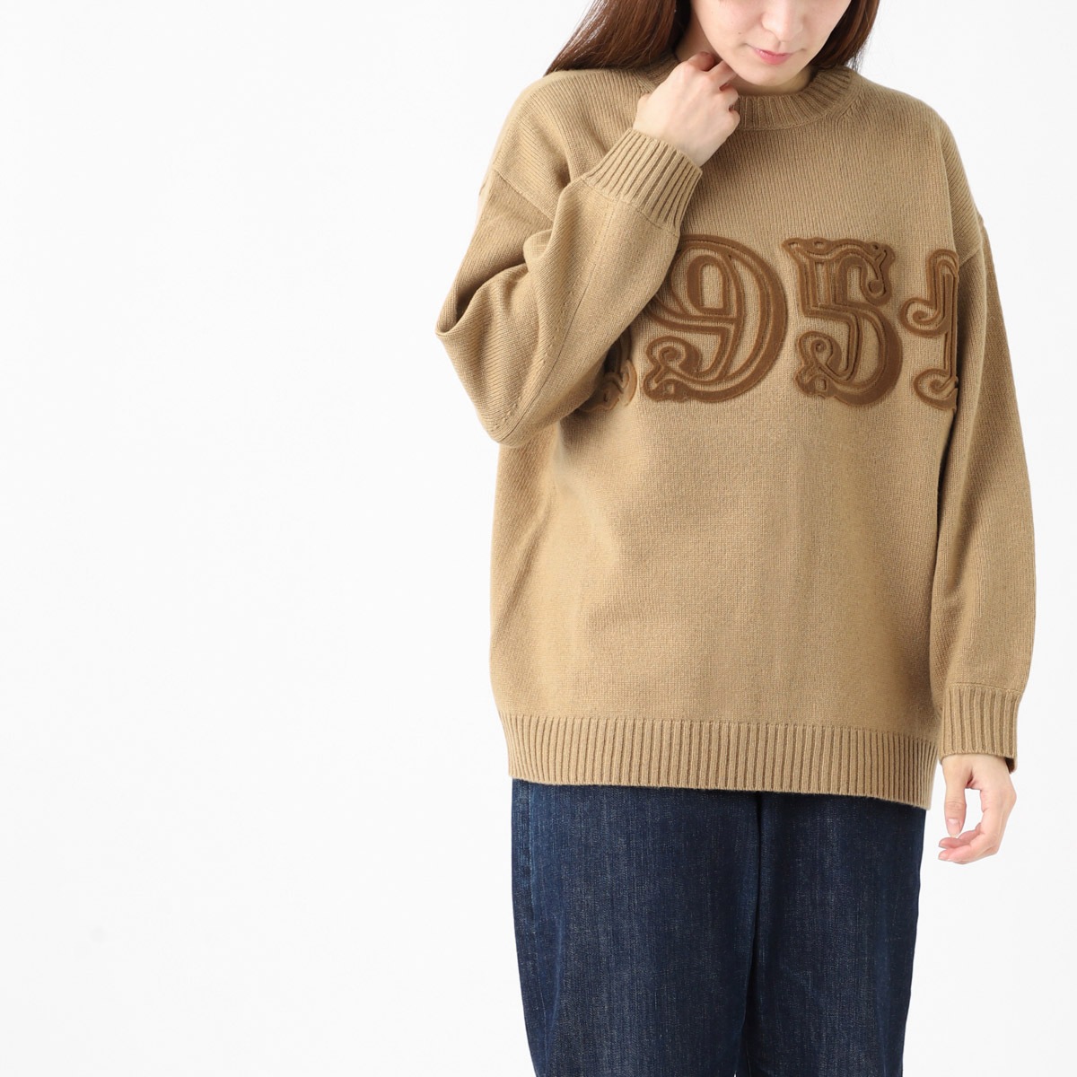 【アウトレット】Max Mara マックスマーラ クルーネックニット/FIDO レディース