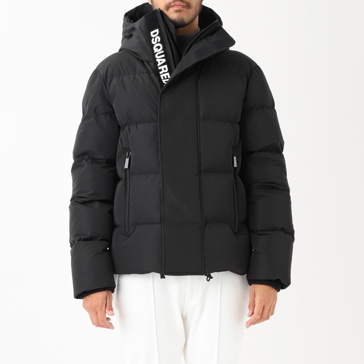 【アウトレット】【ラスト1点】DSQUARED2 ディースクエアード ダウンジャケット/ROAD MAN BOMBER PUFFER JACKET メンズ