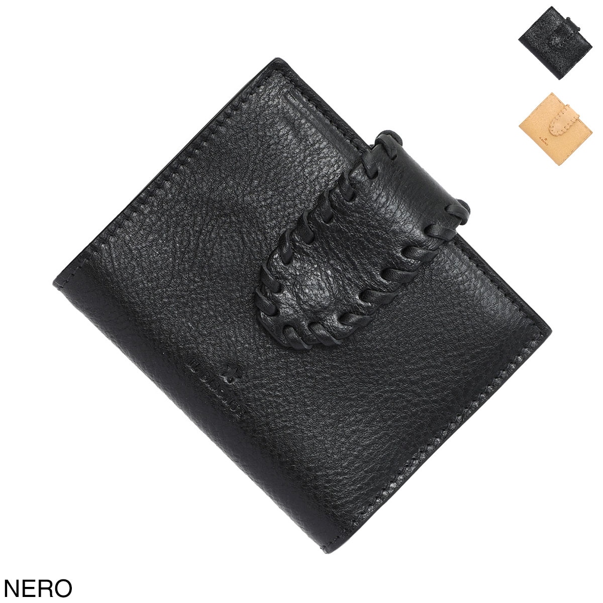 【アウトレット】IL BISONTE イルビゾンテ 2つ折り財布 レディース