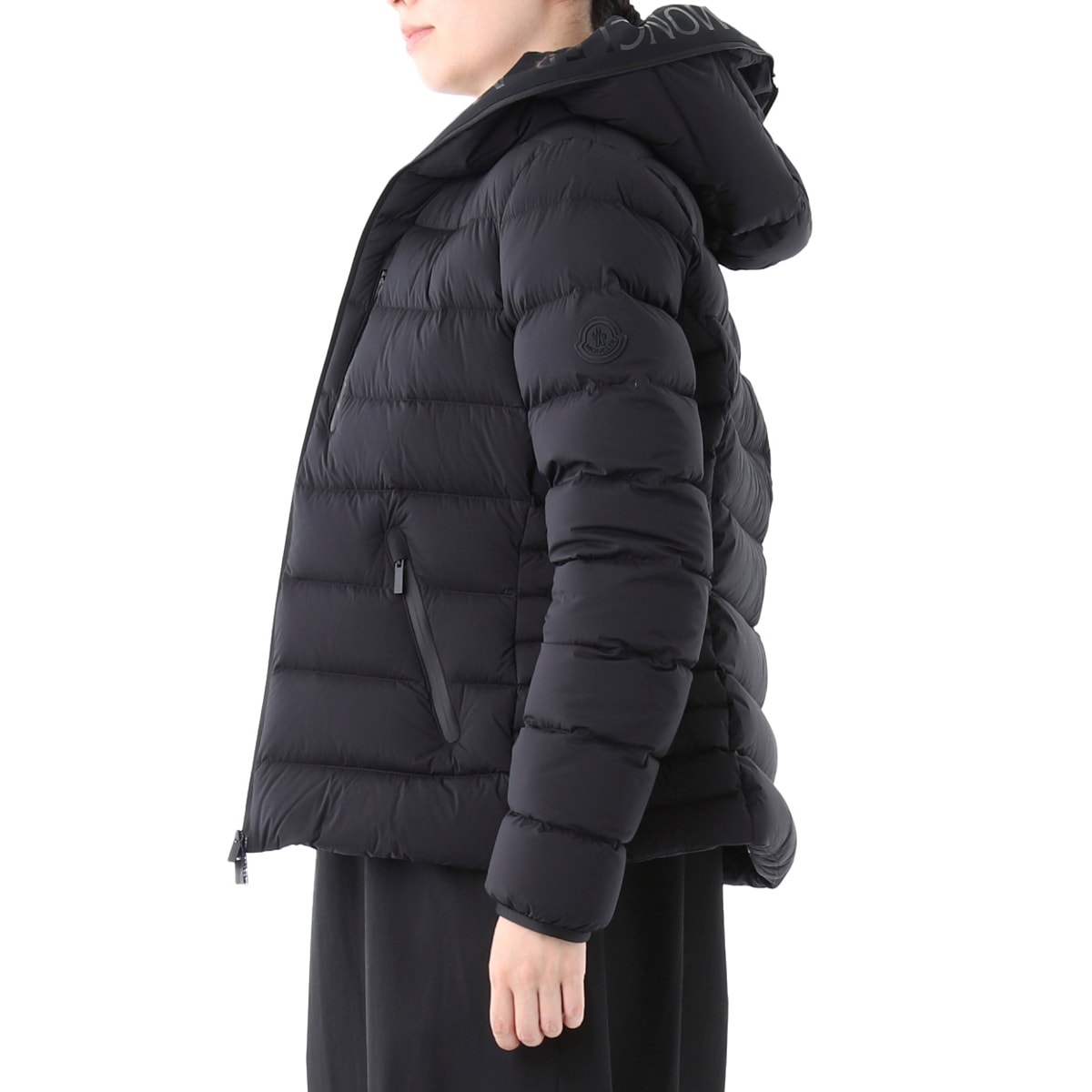 モンクレール　ダウンジャケット　HERBE 黒　L位 MONCLER モンクレール ダウンジャケット HERBE ブラック