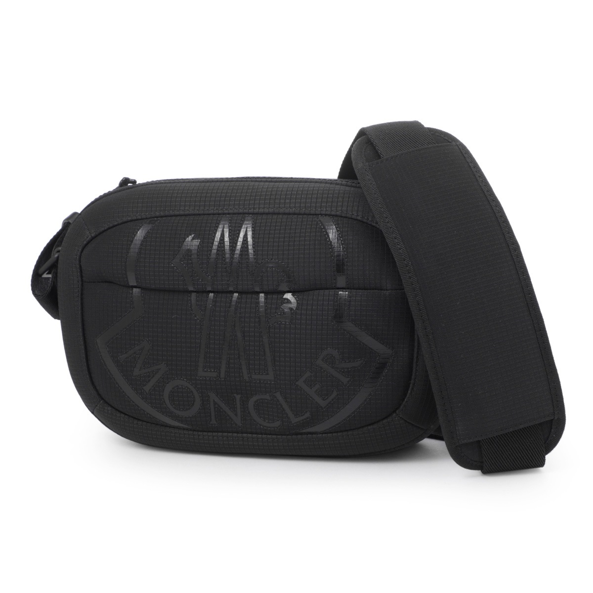 モンクレール　ボディバッグ　斜めがけ　クロス　黒　ベルト　MONCLER MONCLER モンクレール ボディバッグ CUT BELT BAG 5M00005 M1574