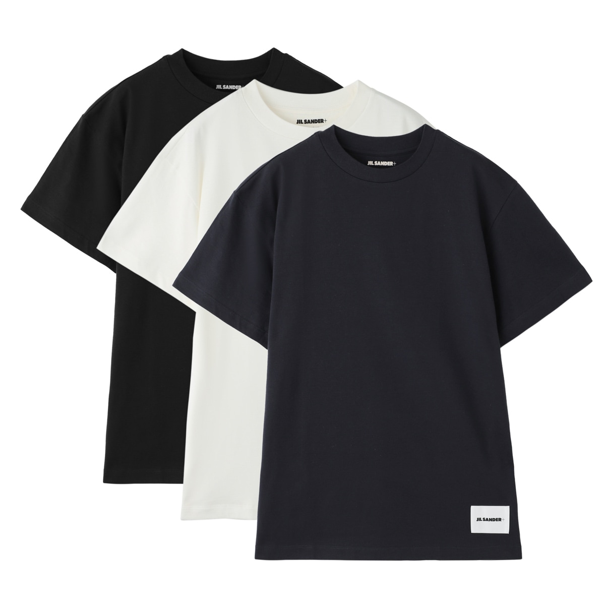 残りわずか!Jil Sander メンズクルーネックTシャツ3枚セット JIL SANDER ジルサンダー クルーネック Tシャツ 3枚セット/T
