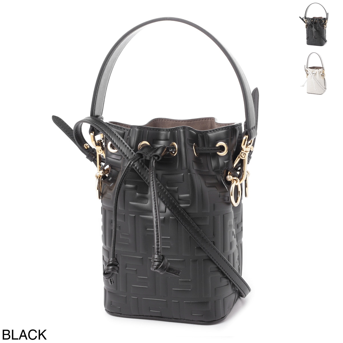 FENDI フェンディ バケットバッグ 2WAY/ショルダーバッグ/MINI MON TRESOR レディース