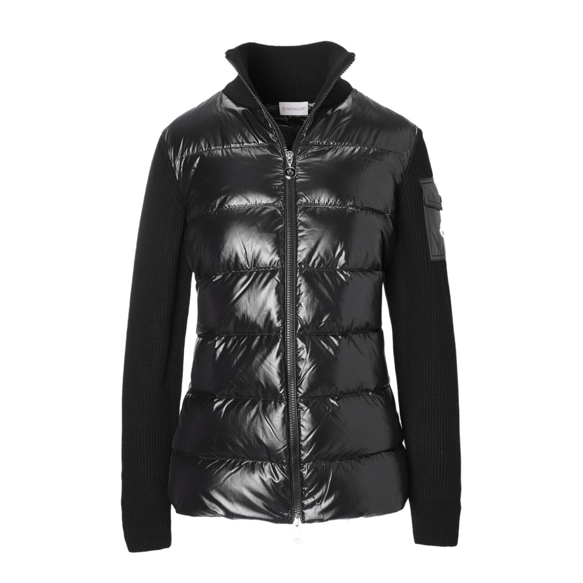 MONCLER モンクレール ダウン切り替え ジップアップ カーディガン