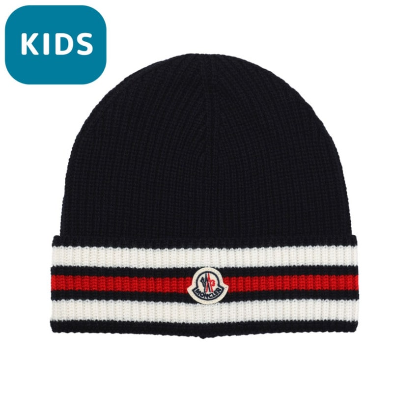 【アウトレット】MONCLER モンクレール ニットキャップ/ビーニー キッズ