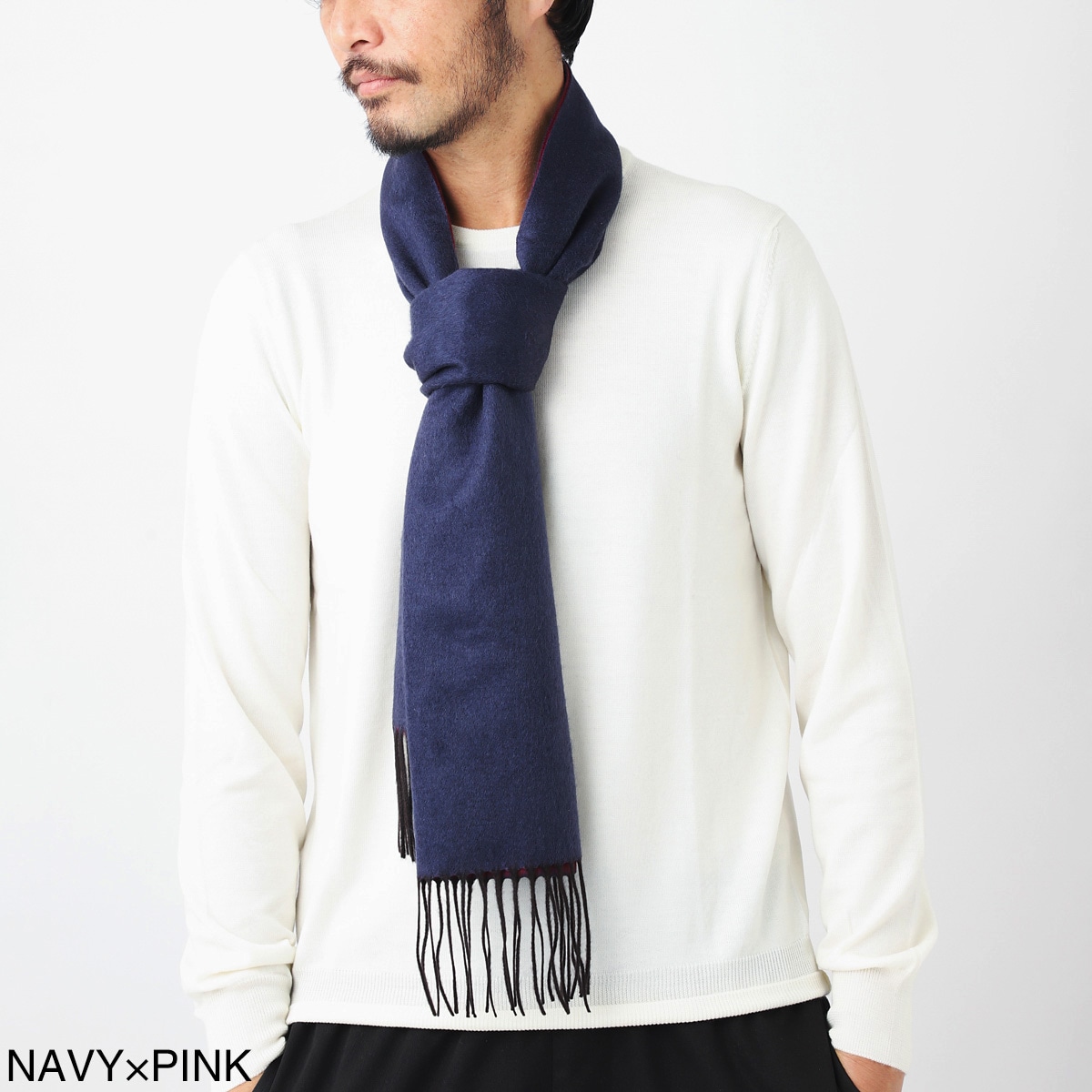 PIACENZA CASHMERE ピアチェンツァ カシミア マフラー/ストール/MIRROR