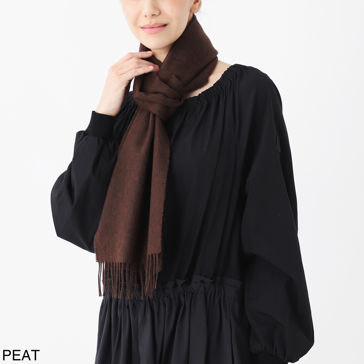 JOHNSTONS OF ELGIN ジョンストンズ カシミヤ100％ マフラー/ストール