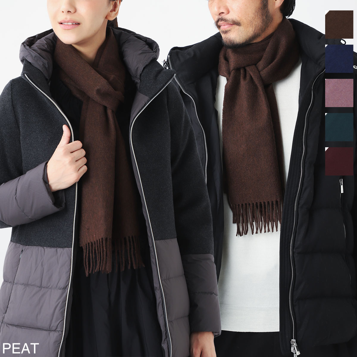 JOHNSTONS OF ELGIN ジョンストンズ カシミヤ100％ マフラー/ストール