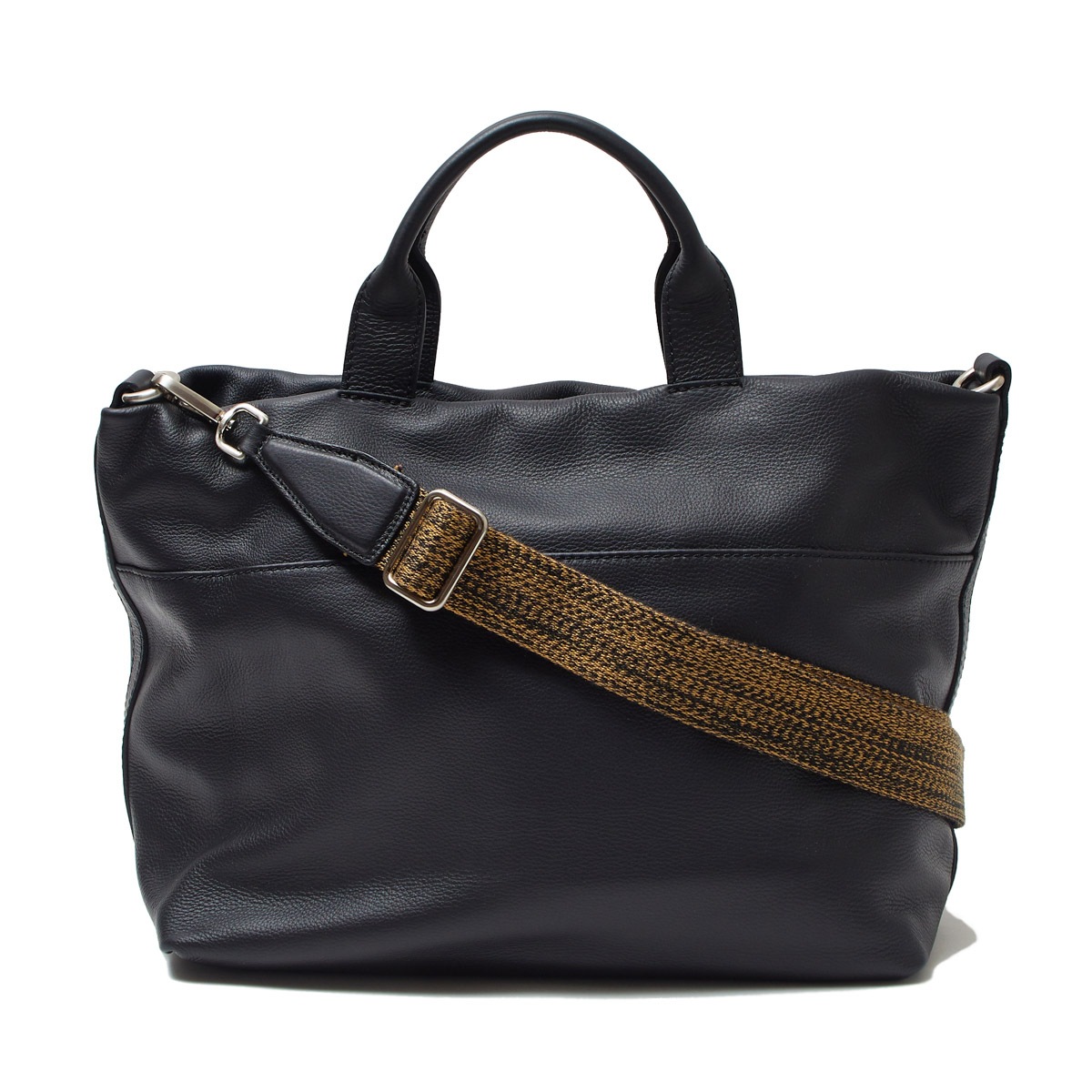 【GIANNI CHIARINI】黒レザー ハンド・ショルダーバッグ GIANNI CHIARINIの2WAYワンハンドルバッグ ASHA ｜送料無料|NERO