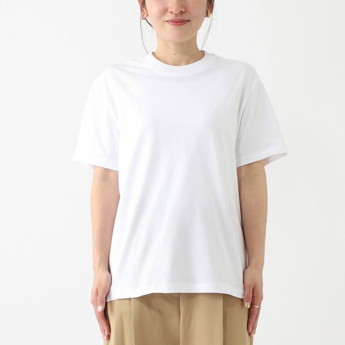 Ami ティシャツ AMI Alexandre Mattiussi アミ クルーネックTシャツ DE COEUR
