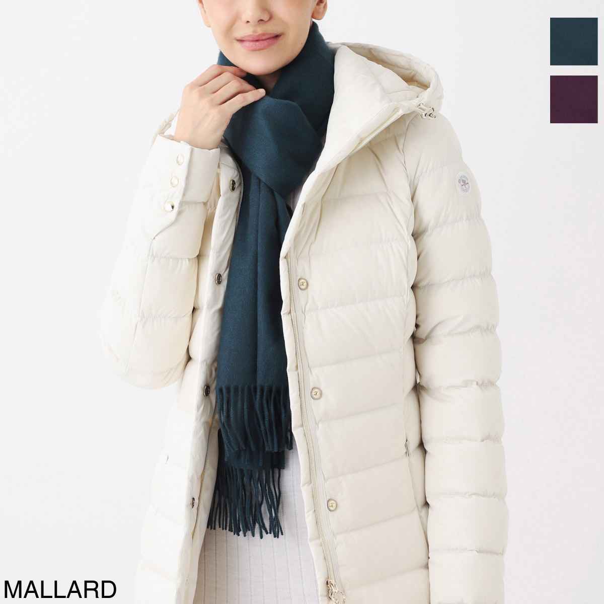 JOHNSTONS OF ELGIN ジョンストンズ カシミヤ中判ストール/カシミヤ