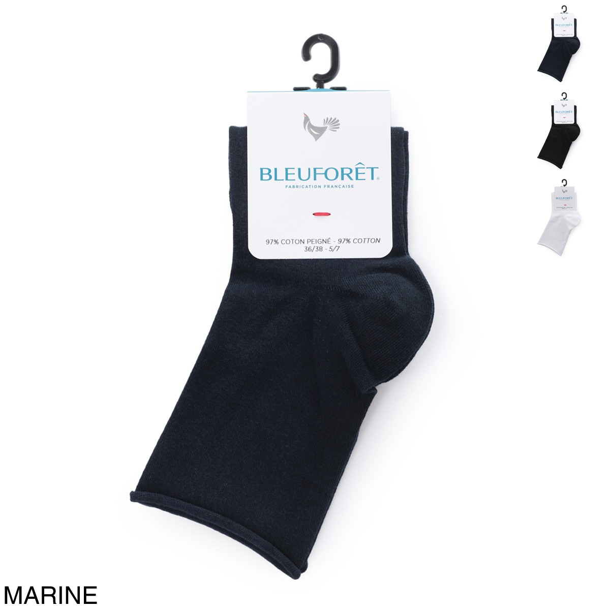 ネコポス対応(6点まで)】BLEU FORET ブルーフォレ ソックス