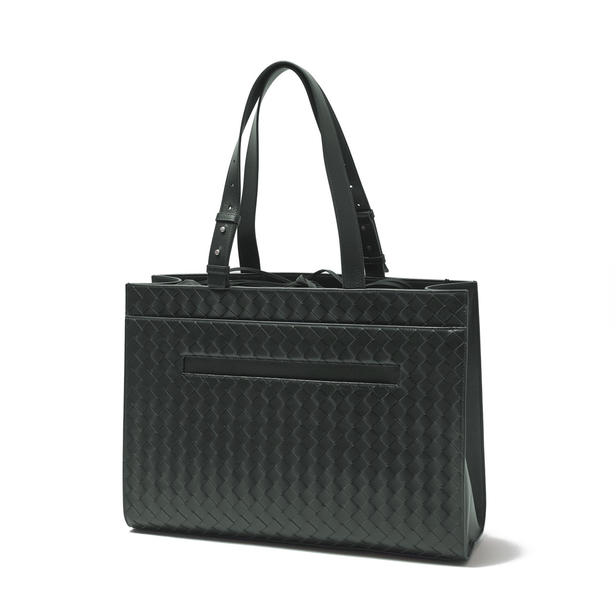 BOTTEGA VENETA ブラックトートバッグ Bottega veneta ボッテガヴェネタ トートバッグ イントレ