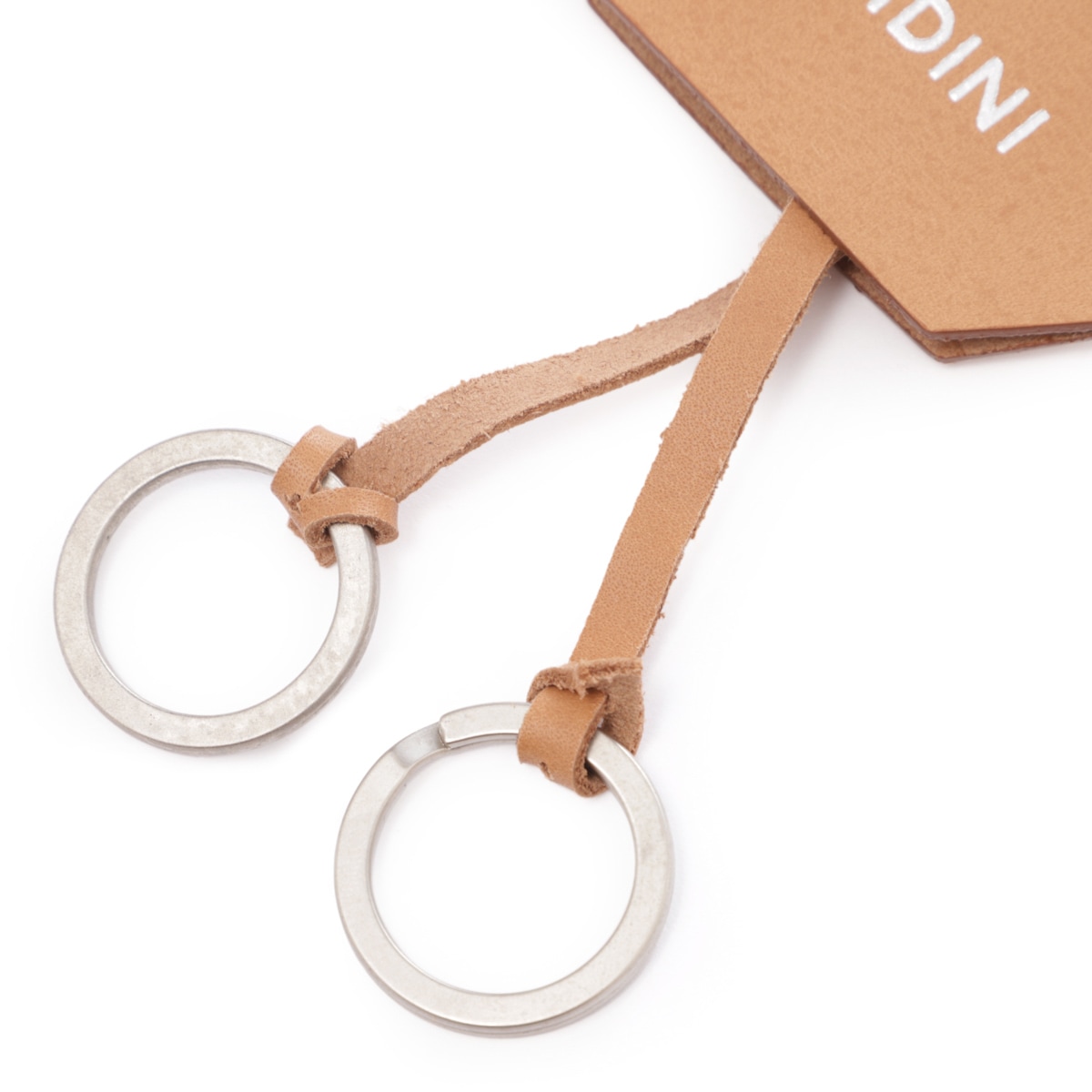 アウトレット】LARDINI ラルディーニ ストラップ付き キーリング