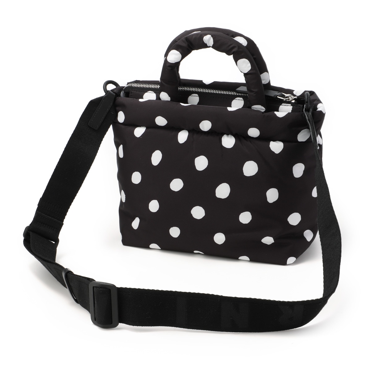 maruni 3WAY PUFF TOTE BAG MINI ドット柄 MARNI(マルニ) 3WAY PUFF TOTE BAG MINIドットショルダーバッグ