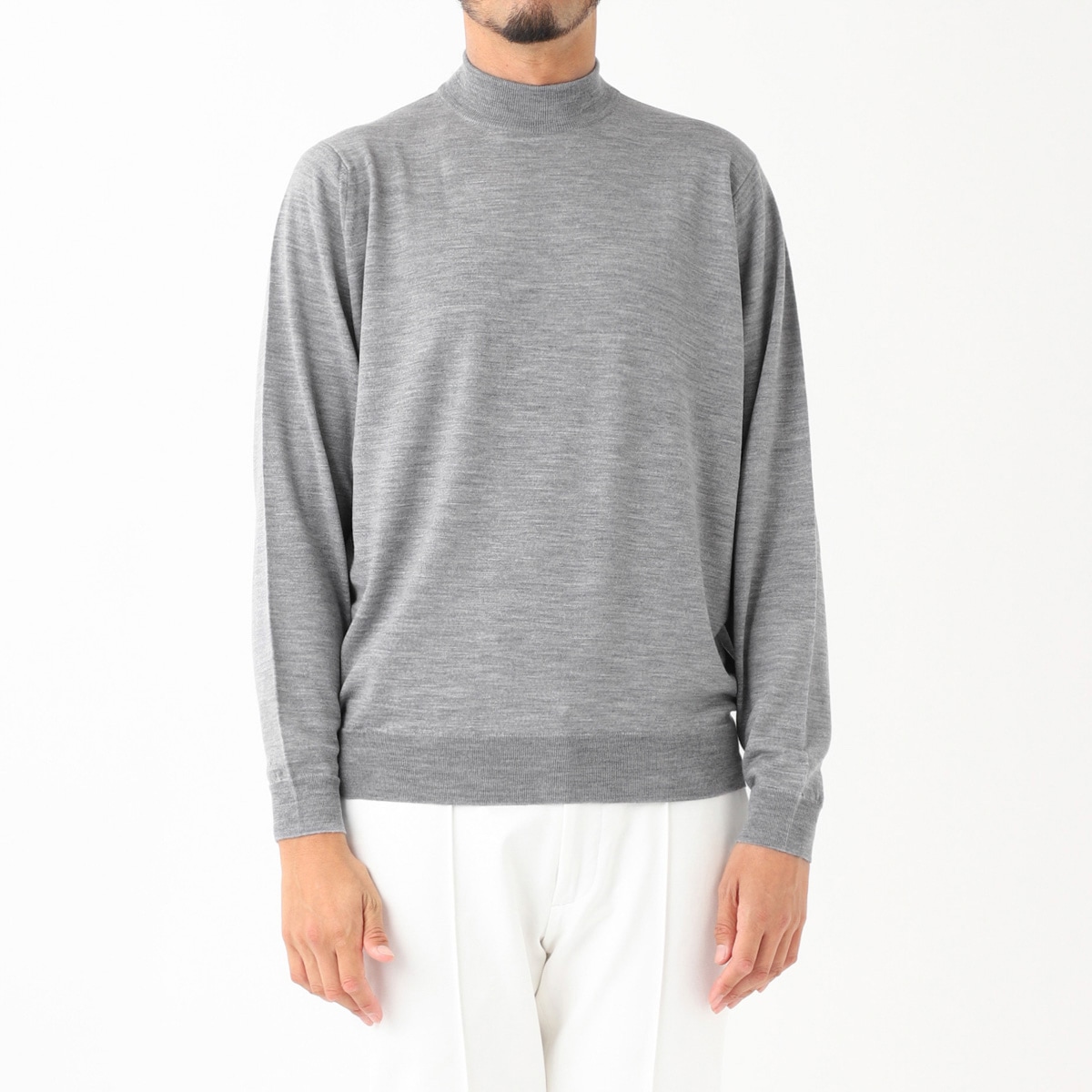 【アウトレット】【ラスト1点】JOHN SMEDLEY ジョンスメドレー モックネック ニット/KILDAY MODERN FIT メンズ