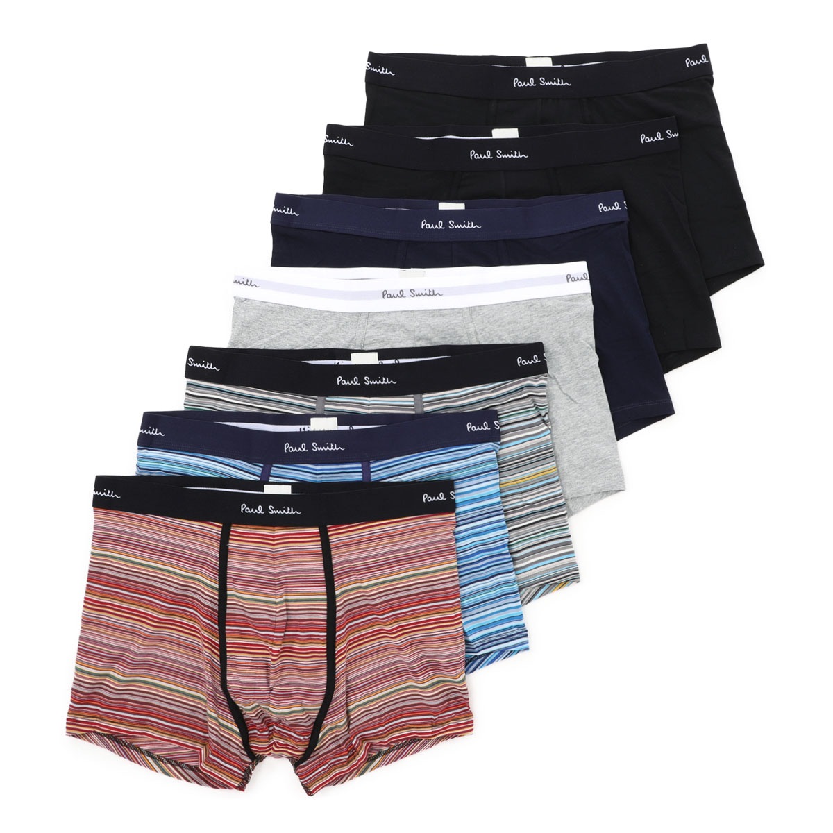 お買い得大特価✌️ポールスミス　ボクサーパンツ7枚組　Mサイズ　1week Paul Smith ポールスミス ボクサーパンツ 7枚セット/TRUNK 7 PACK MIX