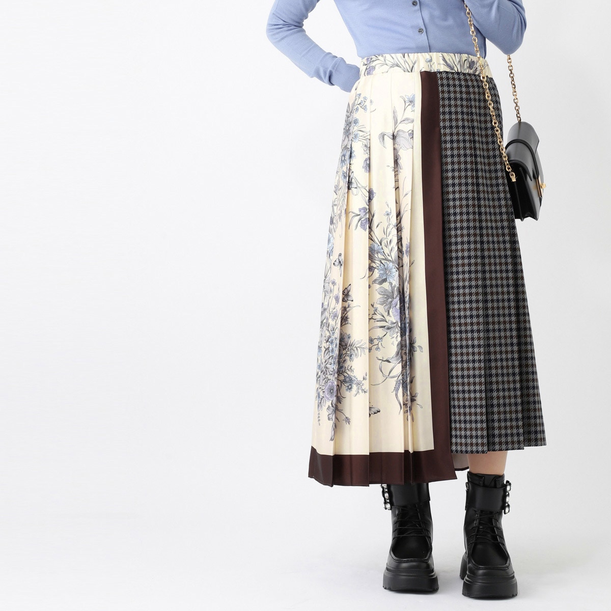 【アウトレット】【ラスト1点】WEEKEND Max Mara ウィークエンドマックスマーラ プリーツスカート/WALK レディース