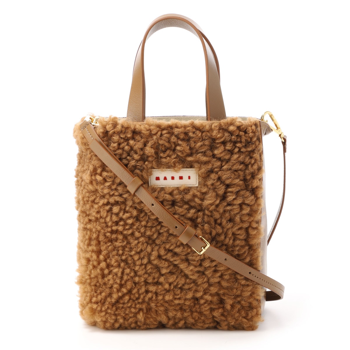 MARNI MUSEO SOFT ショルダーバッグ トート ストライプ 2way MARNI