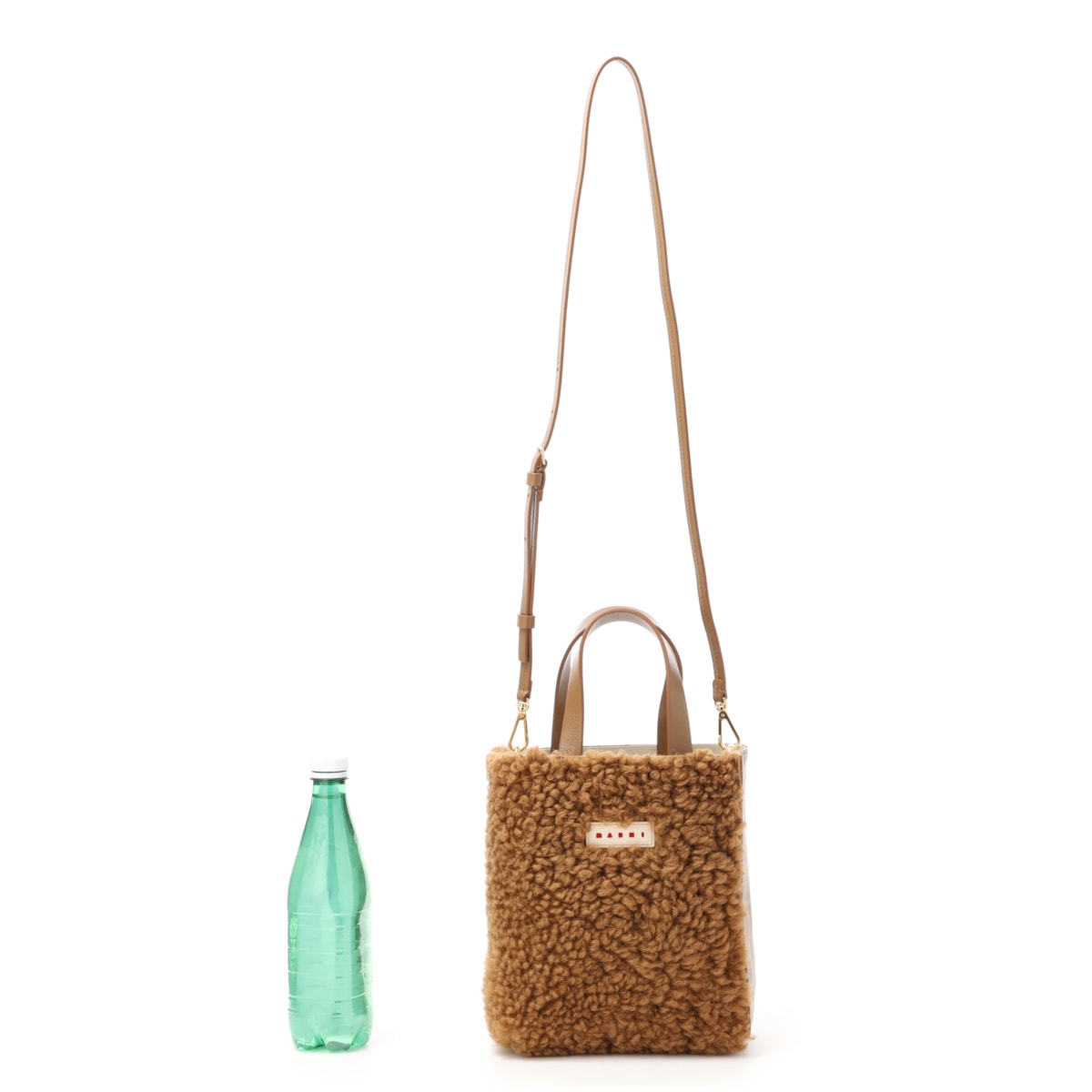Marni バーガンディ & ネイビー Museo Teddy MARNI MUSEO BAG Marni バーガンディ & ネイビー Museo Teddy MARNI MUSEO BAG