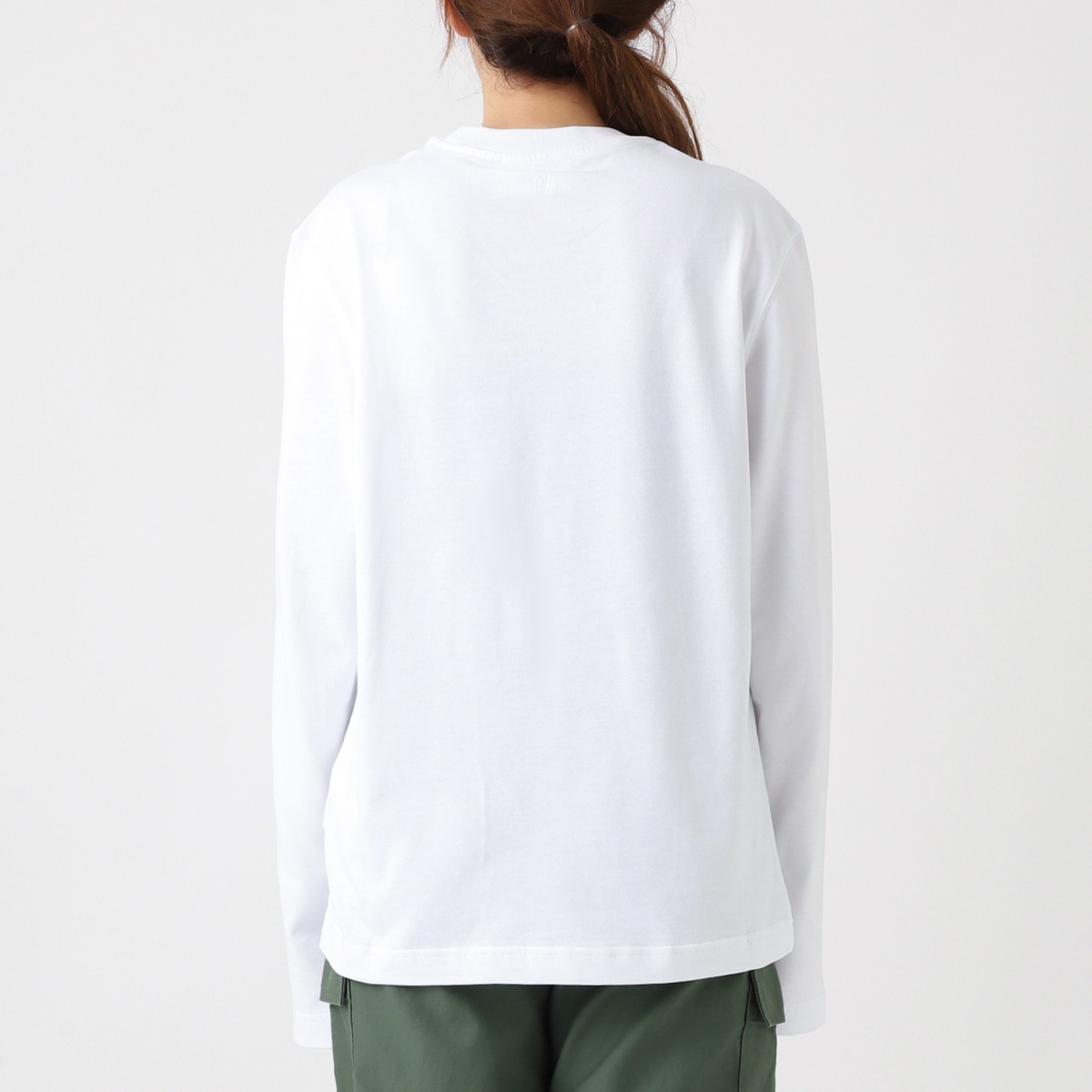【アウトレット】【ラスト1点】AMI ALEXANDRE MATTIUSSI アミ クルーネック 長袖Tシャツ/LONG SLEEVES ADC TSHIRT