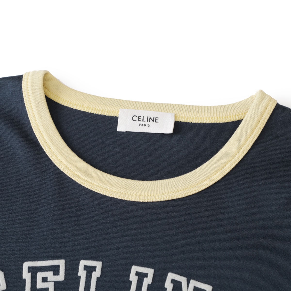 【決算SALE】CELINE セリーヌ クルーネックTシャツ/T-SHIRT 70'S CELINE CALIFORNIA レディース