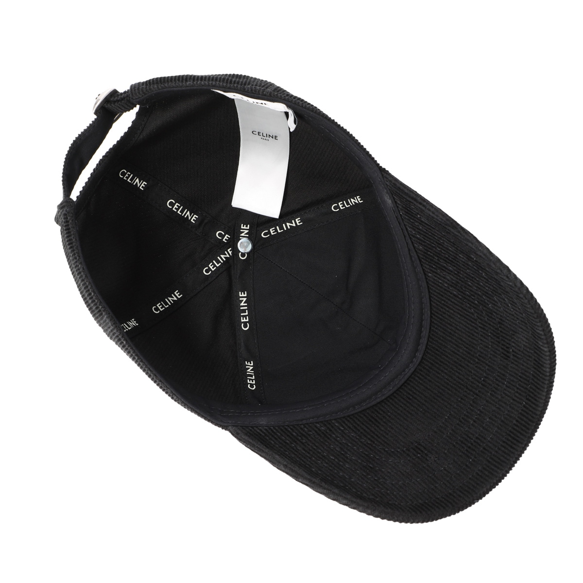 【アウトレット】【ラスト1点】CELINE セリーヌ ベースボールキャップ/CASQUETTE BASEBALL CELINE STUD メンズ