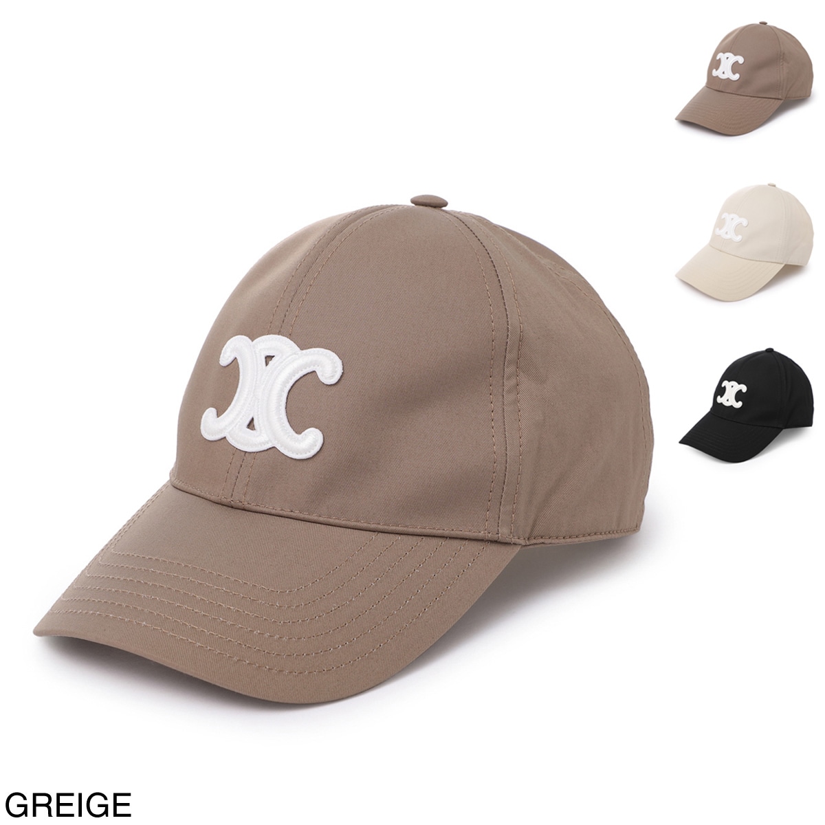 CELINE セリーヌ ベースボールキャップ/CASQUETTE BASEBALL TRIOMPHE レディース
