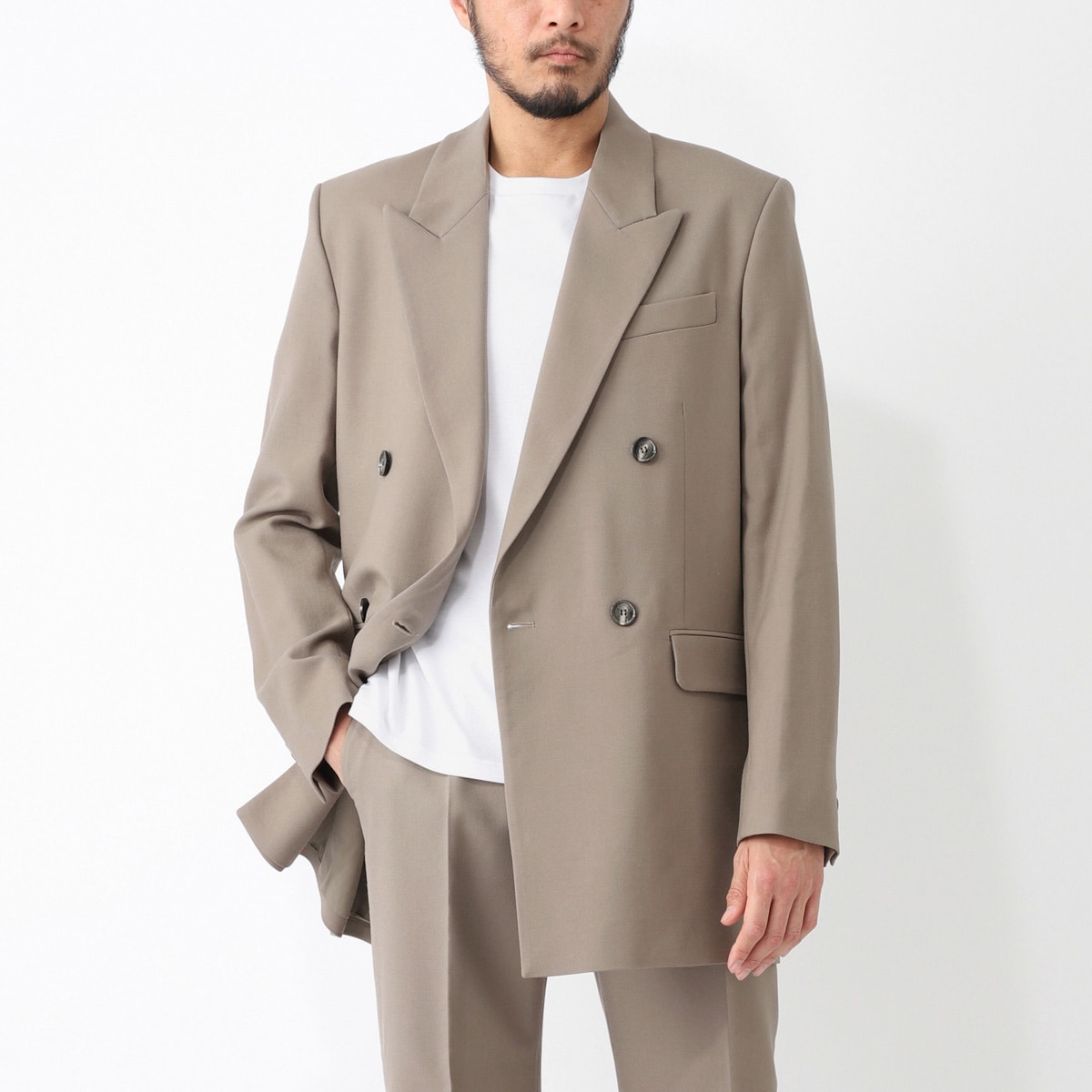 アウトレット】AMI アミ ダブルジャケット/DOUBLE BREASTED OVERSIZED