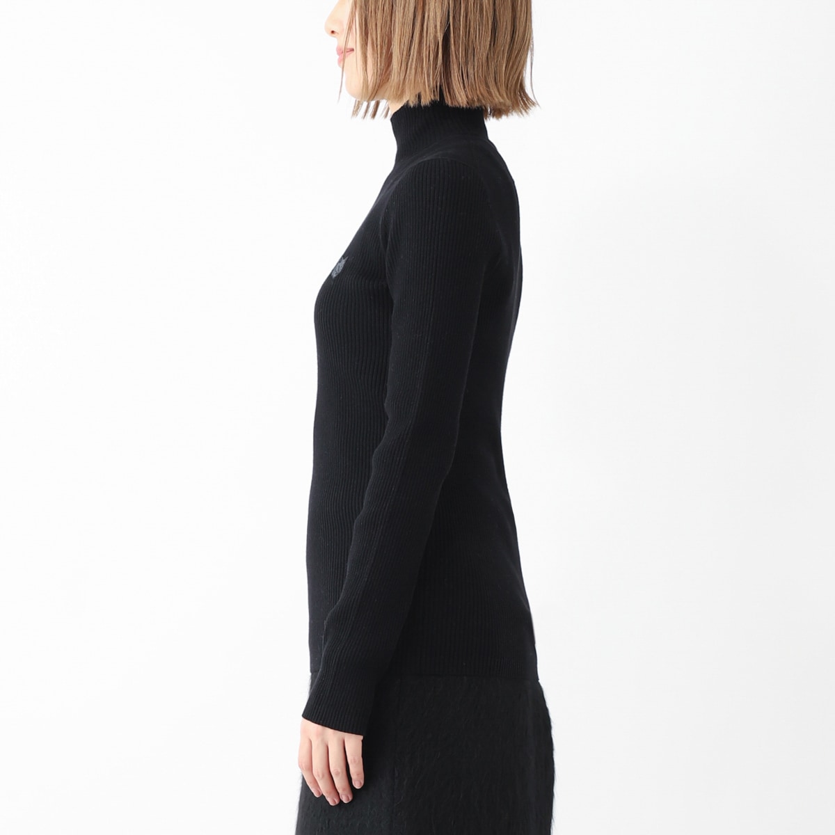 MAISON KITSUNE ハイネック アウトレット】MAISON KITSUNE メゾンキツネ タートルネック ニット