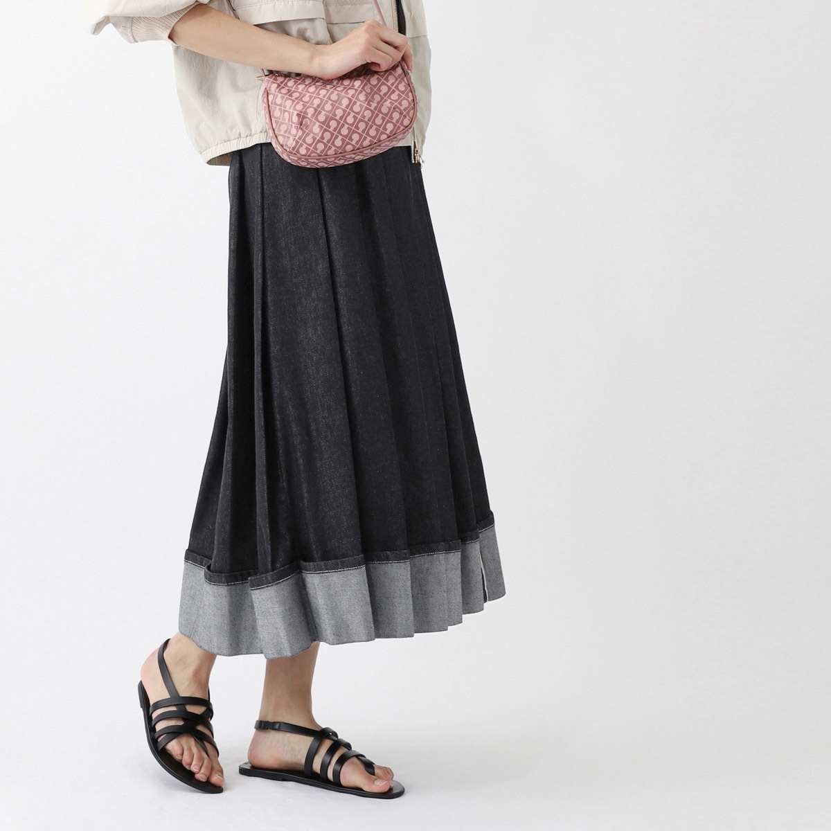 WEEKEND Max Mara ウィークエンドマックスマーラ プリーツスカート/デニムスカート/ESPOSTO レディース