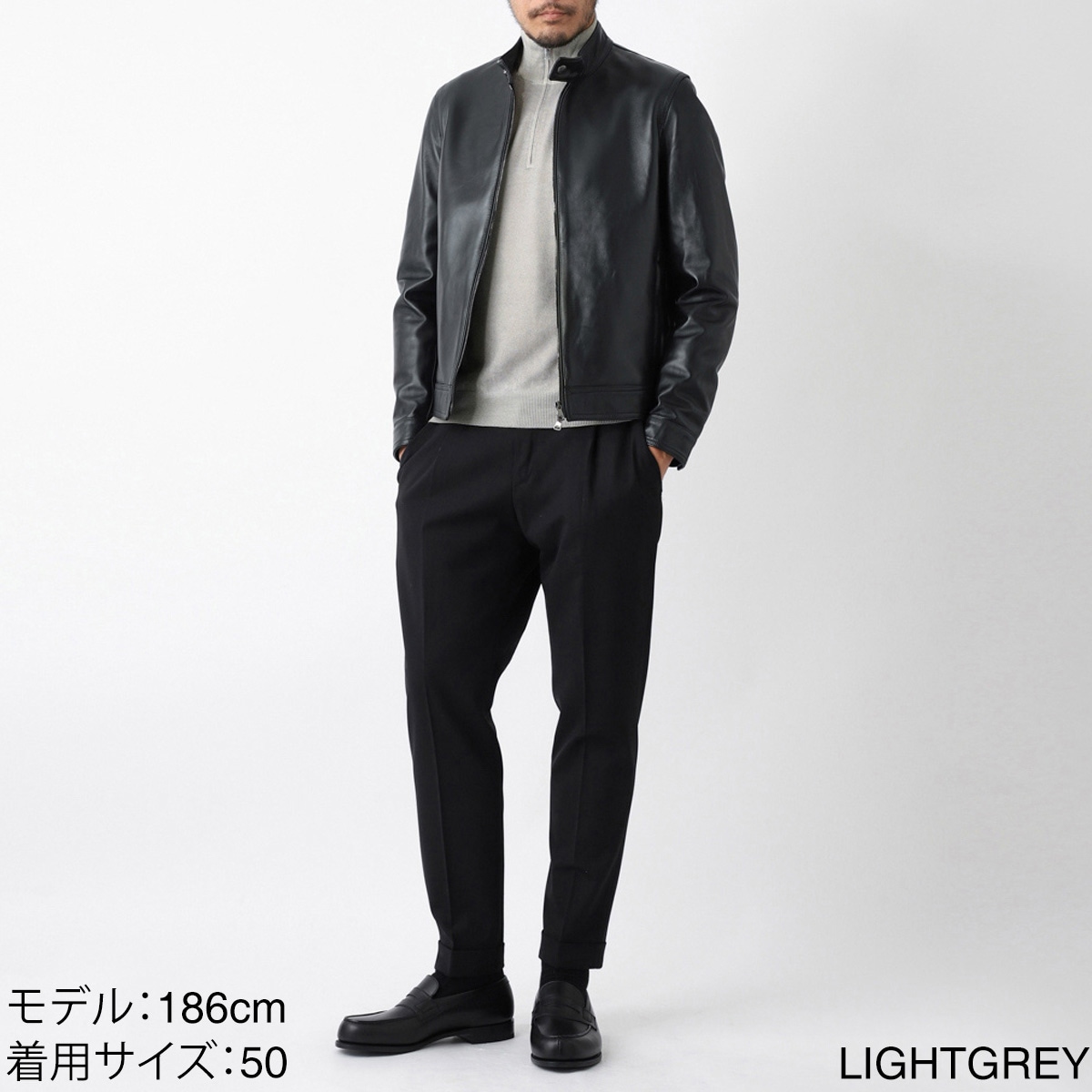 Gran Sasso グランサッソ ハーフジップニット/VINTAGE【大きいサイズあり】 メンズ