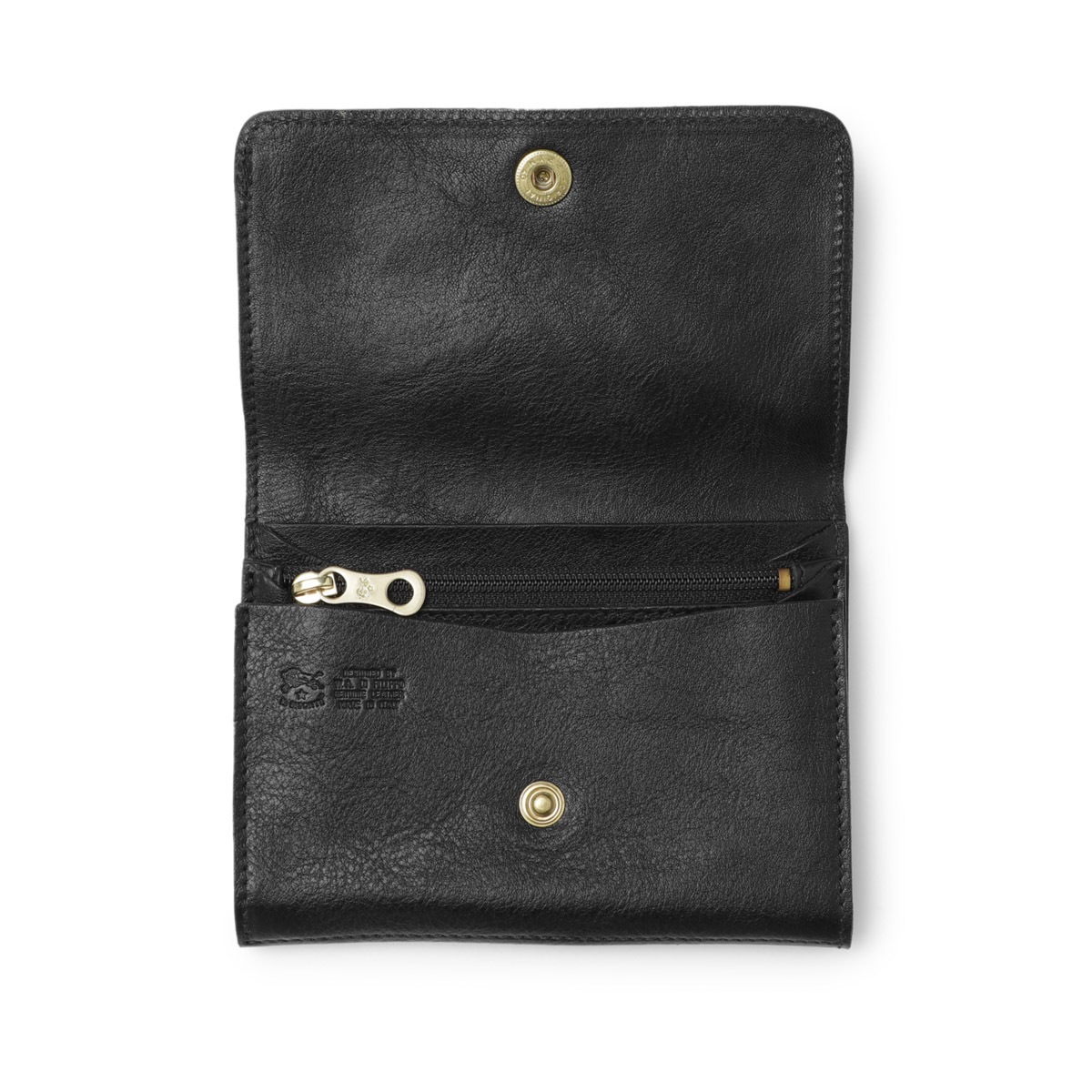 IL BISONTE イルビゾンテ 2つ折り財布 小銭入れ付き/ミディアム
