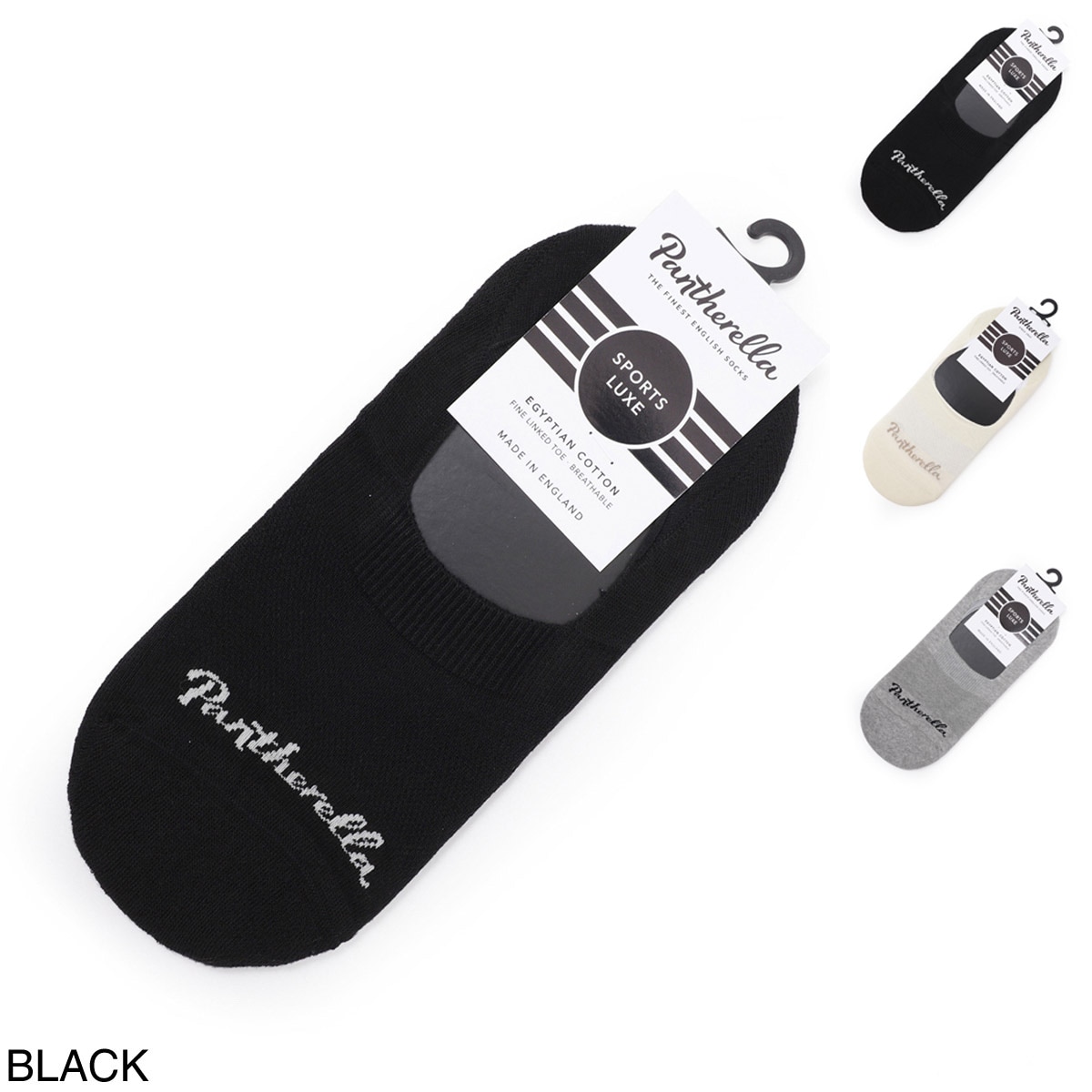 【ネコポス対応(4点まで)】Pantherella パンセレラ インビジブルソックス/スニーカーソックス/SPORTS LUXE メンズ