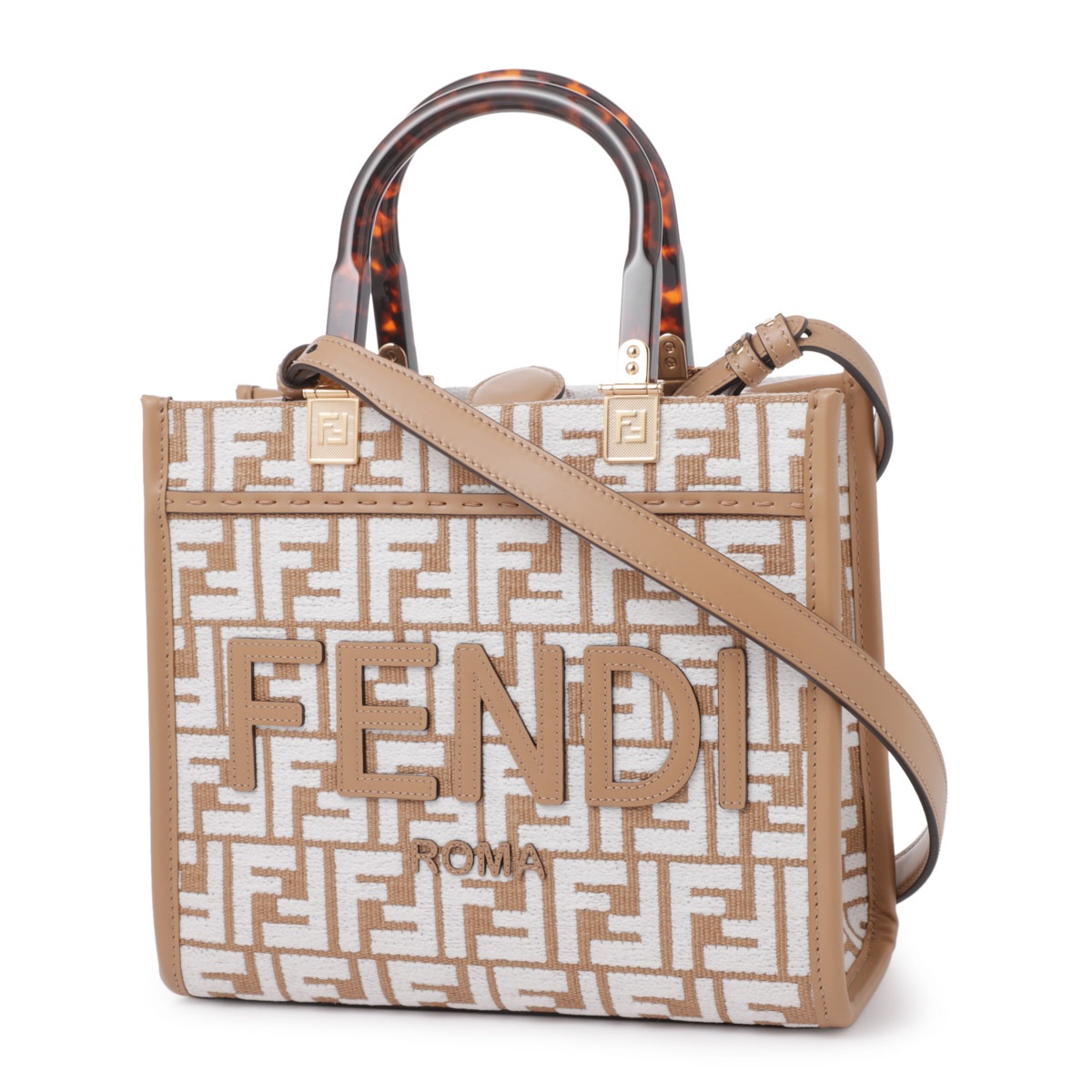 FENDI フェンディ トートバッグ 2WAY/SUNSHINE SMALL レディース