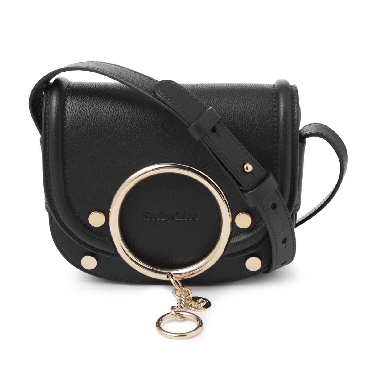 SEE BY CHLOE MARA ショルダーバッグ　レザー　ブルー See by Chloé Mara Crossbody Bag in Blue Leather ref.512725