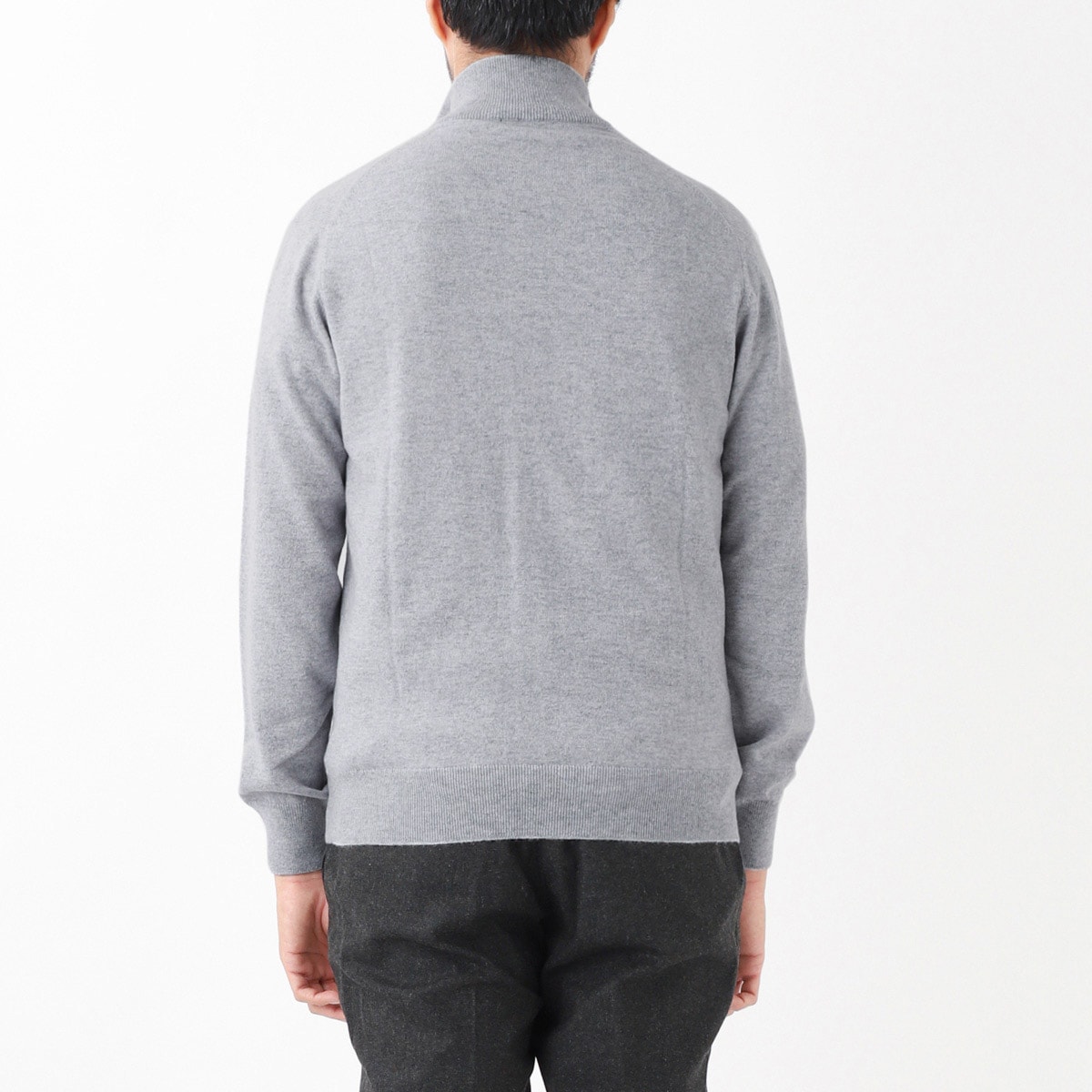 Cruciani クルチアーニ カシミヤ100％ ジップカーディガン【大きい