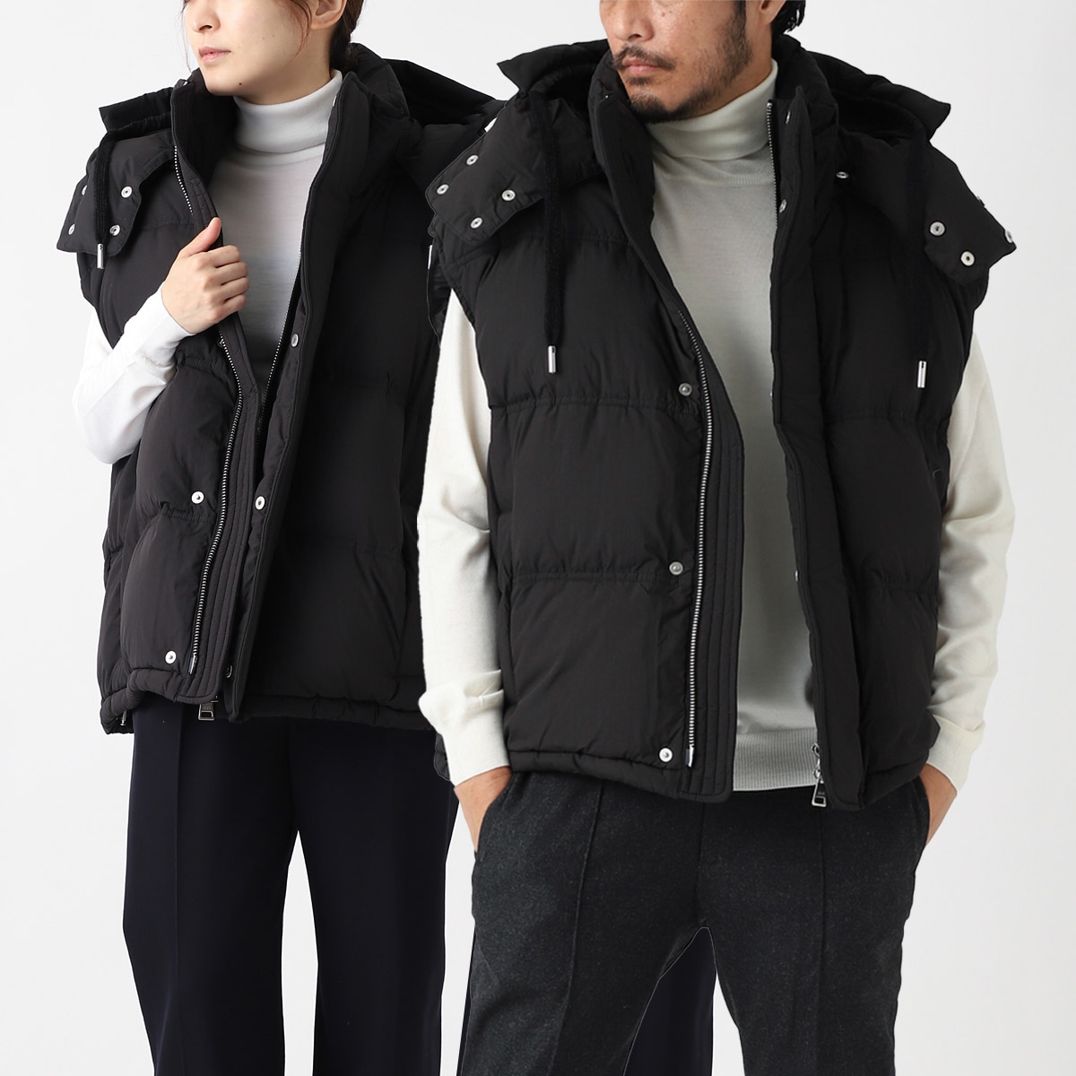 5万円均一】【アウトレット】AMI アミ ダウンベスト | メンズ