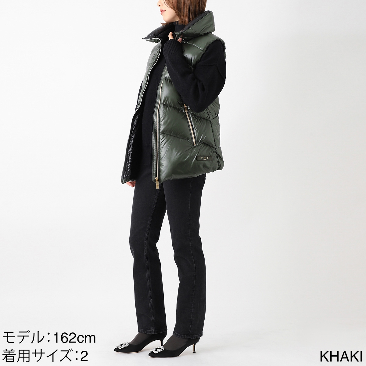 【アウトレット】TATRAS タトラス ダウンベスト/INOKE【大きいサイズあり】 レディース