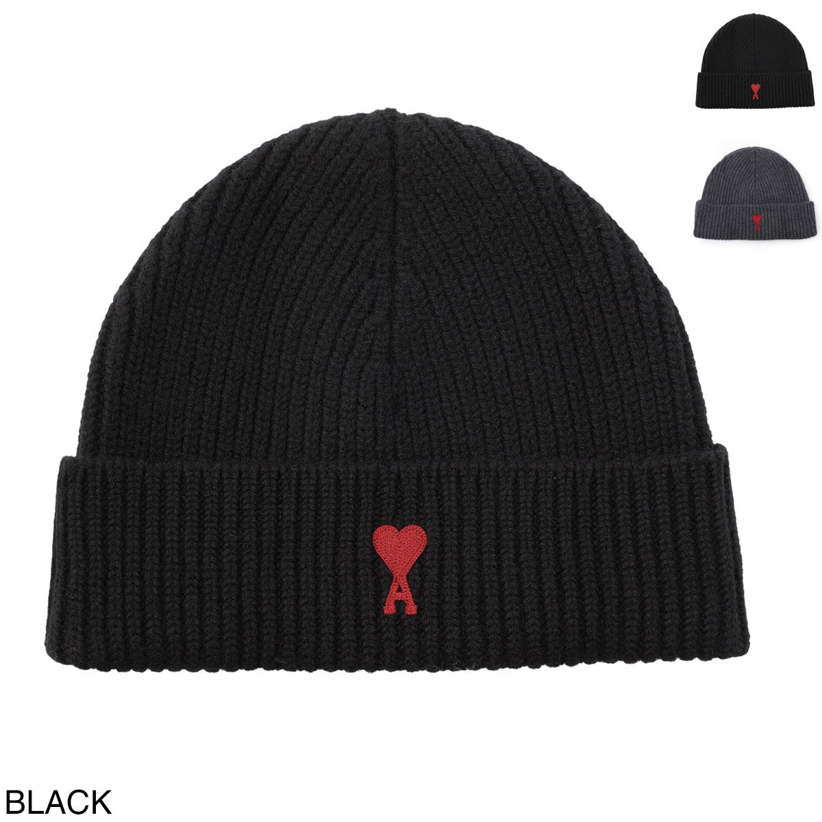 AMI ALEXANDRE MATTIUSSI アミ ニットキャップ/ビーニー/AMI DE COEUR