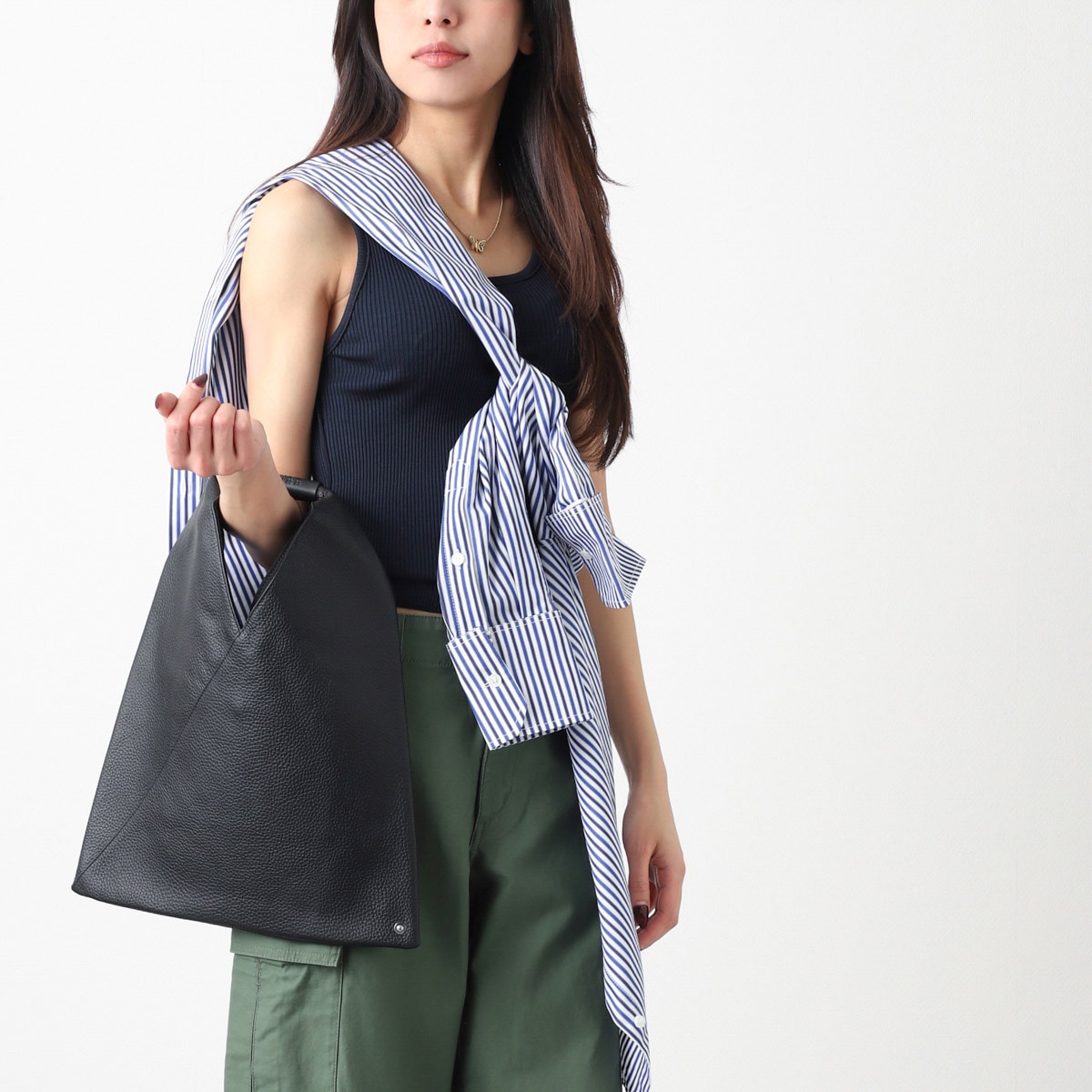 【アウトレット】MM6 Maison Margiela エムエム 6 メゾンマルジェラ トートバッグ/SMALL JAPANESE HANDBAG レディース