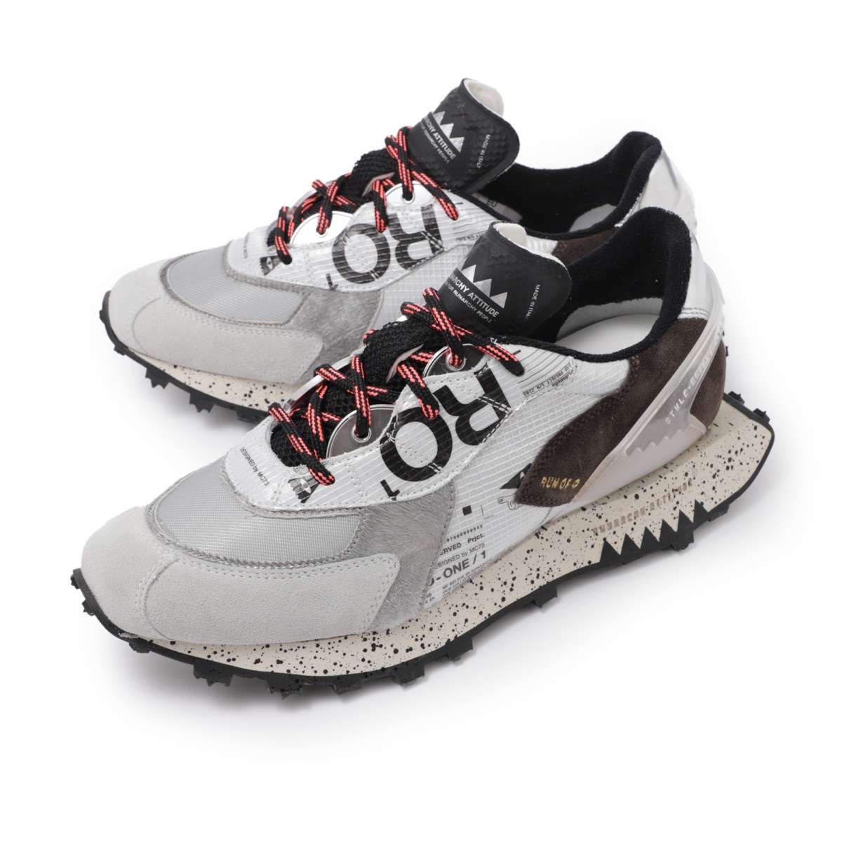 【アウトレット】RUN OF ランオブ スニーカー/RO1【大きいサイズあり】 メンズ