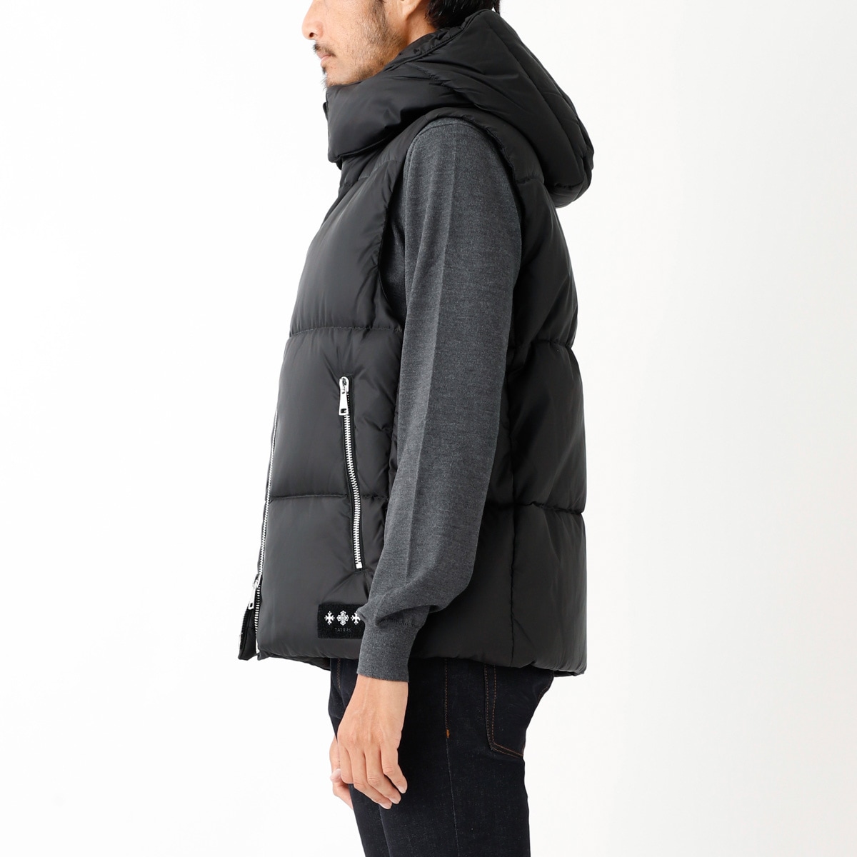 アコ【現行モデル試着のみ】タトラス オルシエラダウンベスト M2 ブラック ORSIERA オルシエラ ダウンベスト | タトラス公式オンラインストア