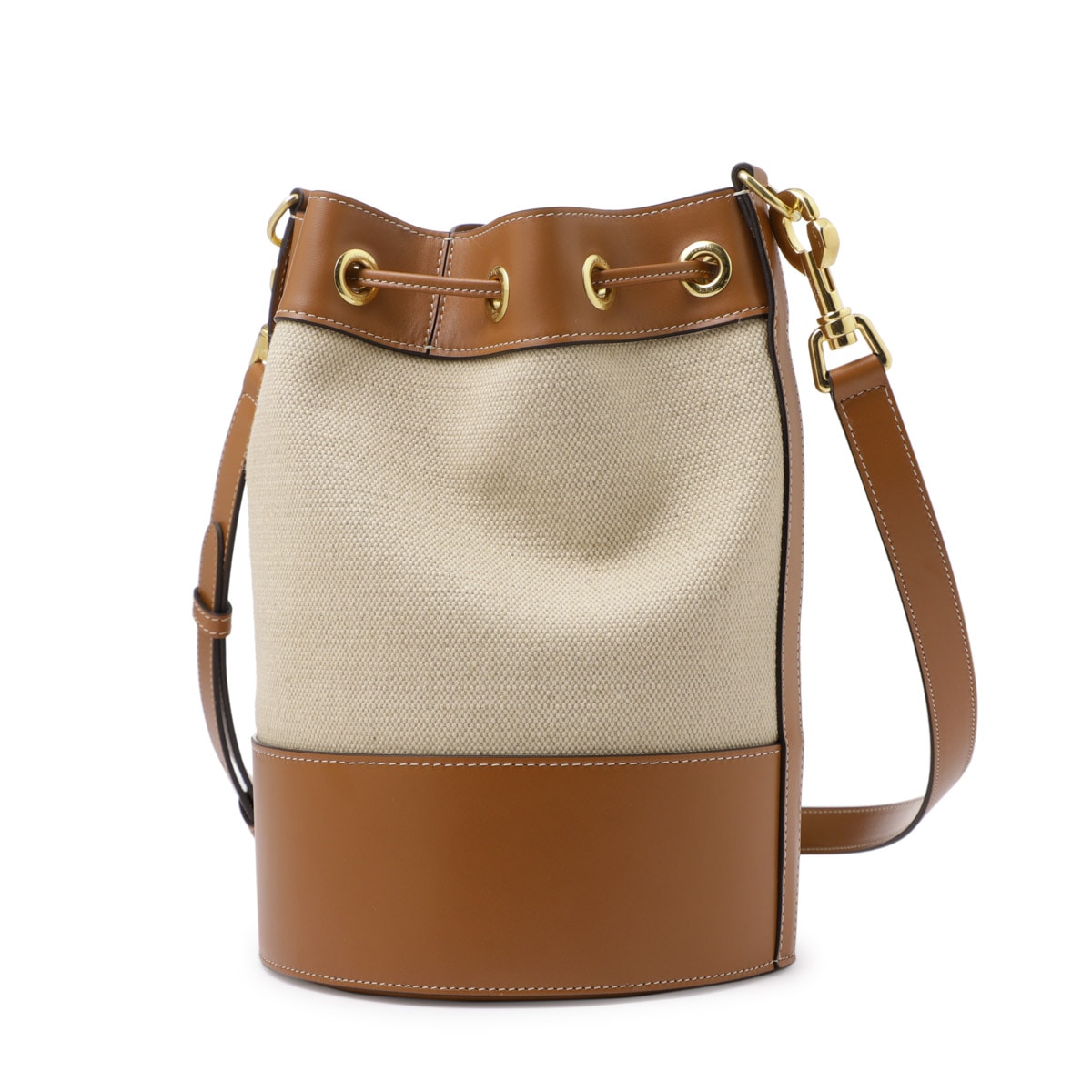 CELINE セリーヌ ショルダーバッグ/SMALL DRAWSTRING CABAS MARIN レディース