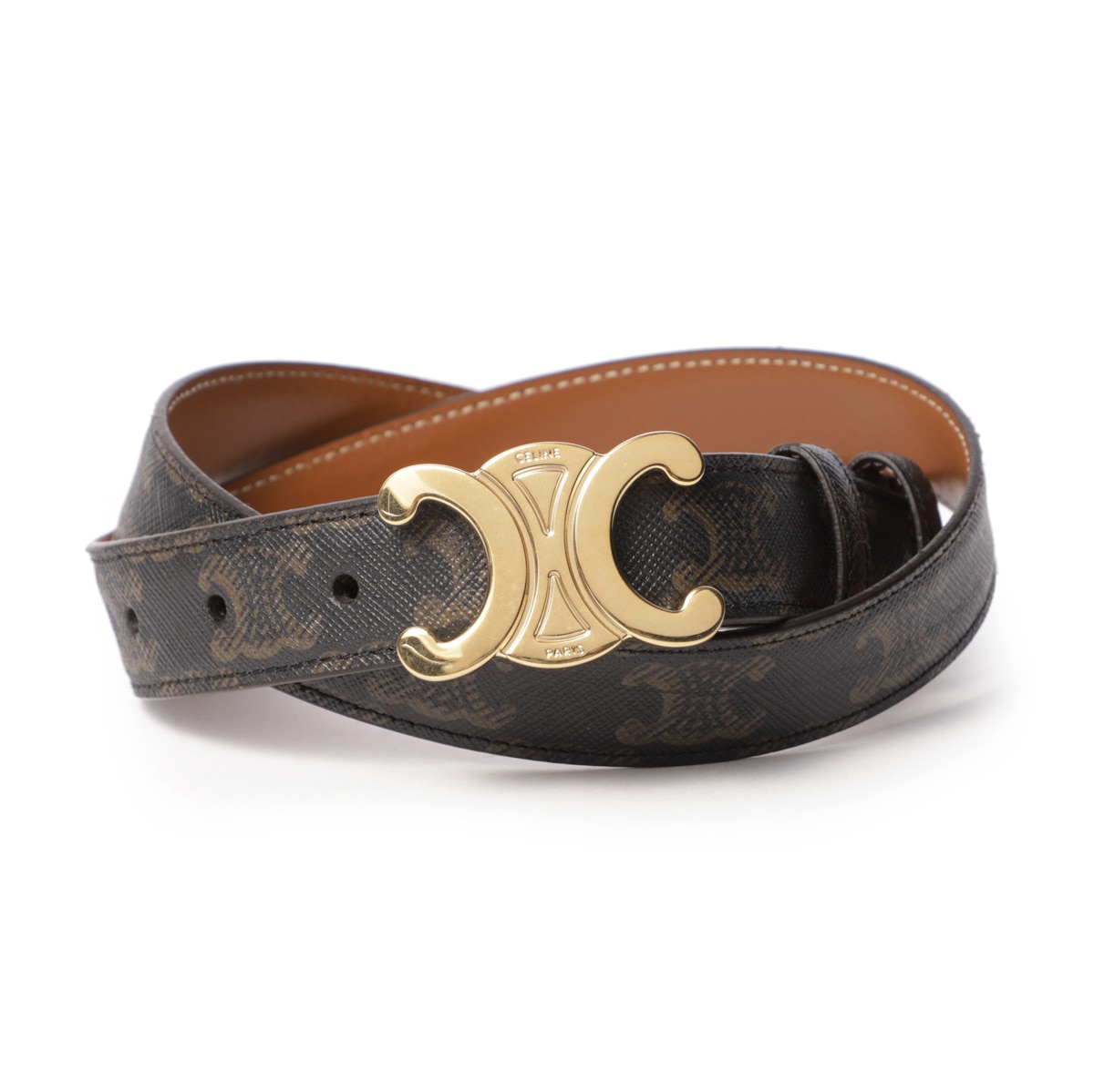CELINE セリーヌ ベルト/MEDIUM TRIOMPHE BELT レディース