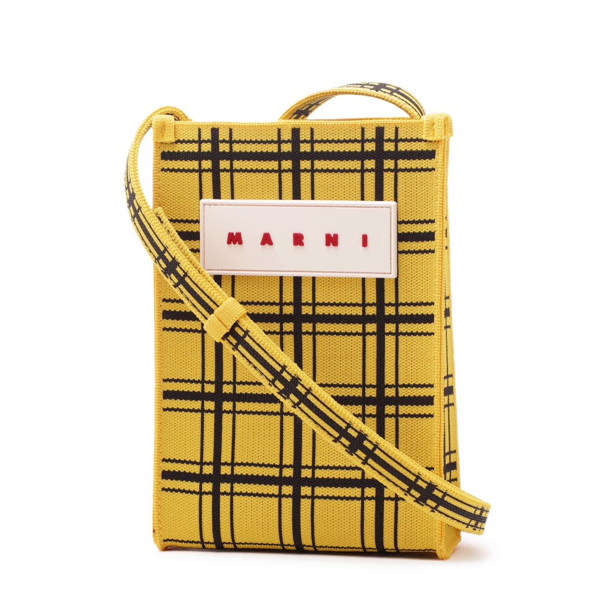 美品 レア MARNI マルニ がま口 ワンショルダーバッグ 総柄 レザー 