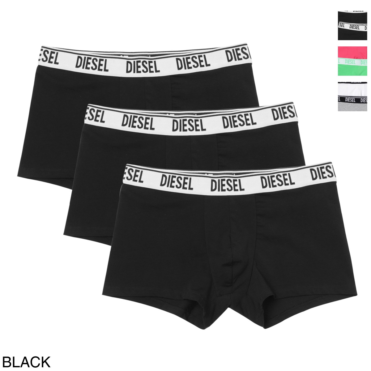 DIESEL ディーゼル ボクサーパンツ 3枚セット/UMBX-SHAWNTHREEPACK【返品交換不可】 メンズ