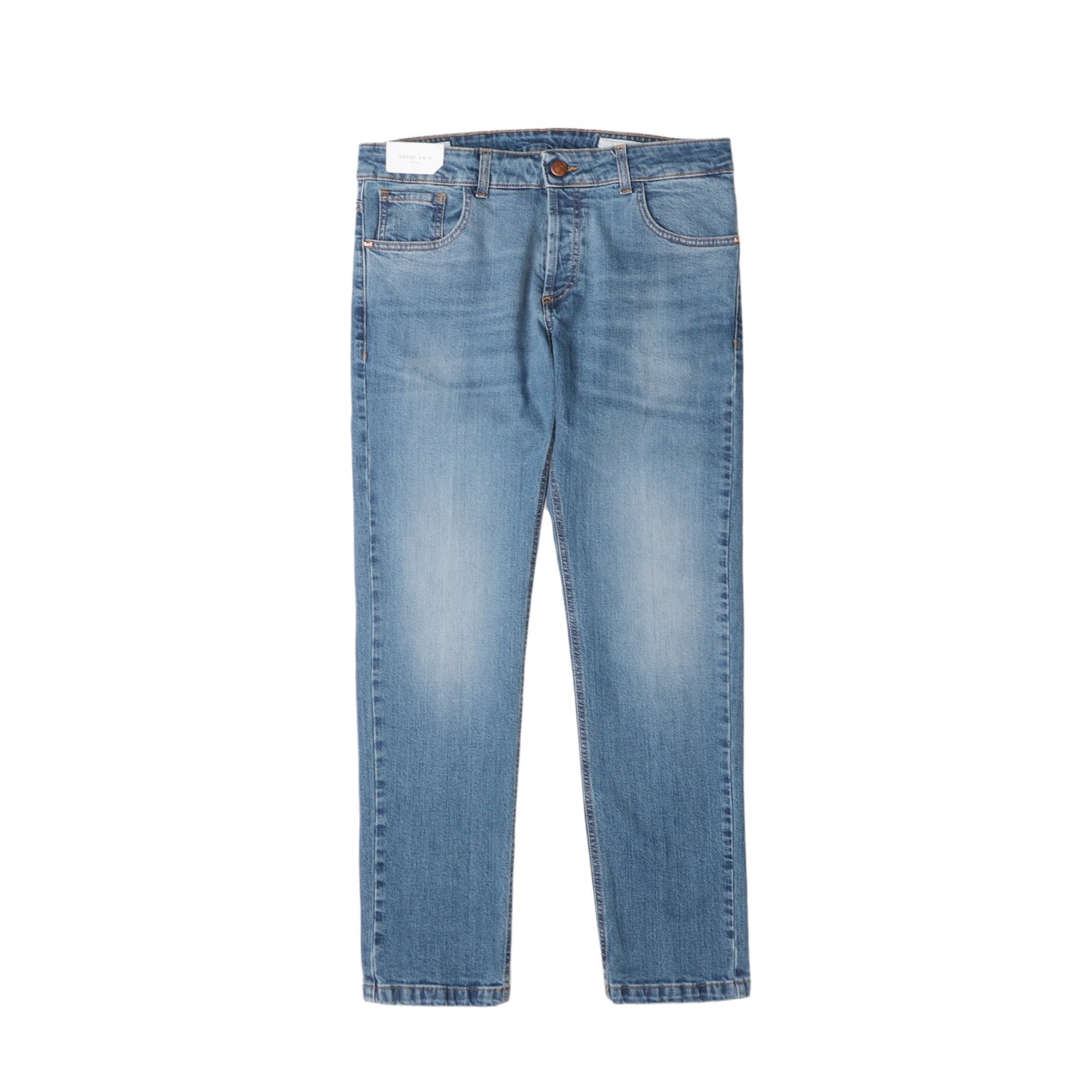 entre amis アントレアミ ボタンフライジーンズ/5 TK DENIM CORTO【大きいサイズあり】 メンズ